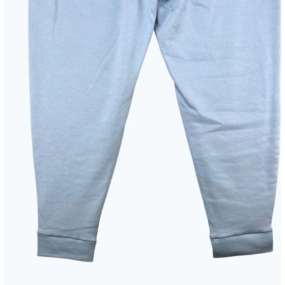 Athleta Womens Apres Ski Down Quilted Jogger Pants Heron Blue Drawstring 12P - Picture 7 of 16